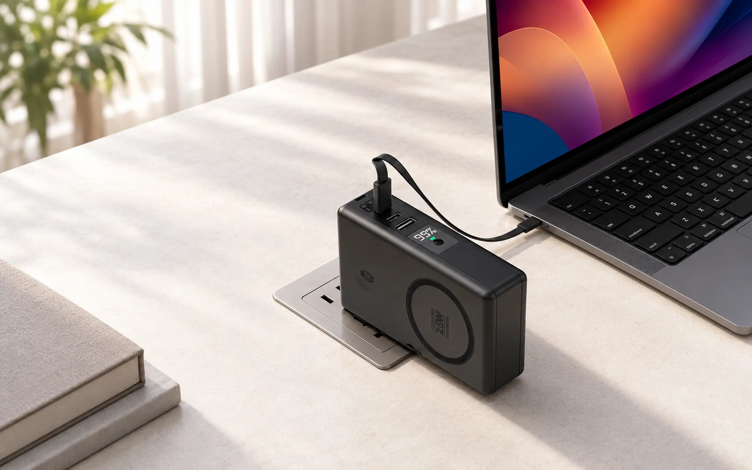Evolved 10,000mAh and 20,000mAh power banks compared side by side