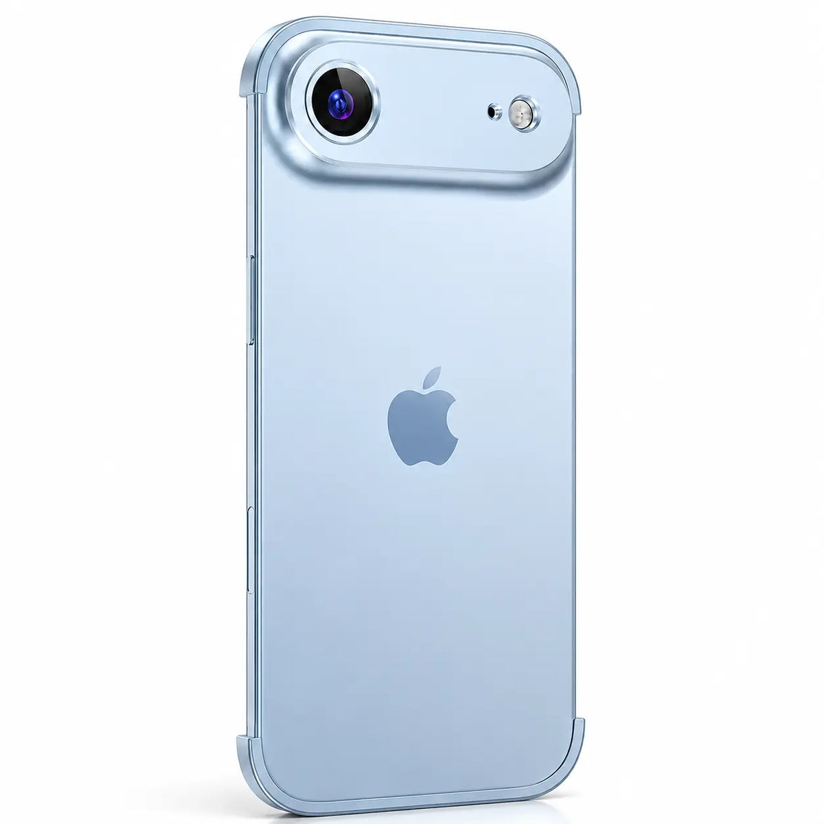 Minimal metal case for iPhone 18 Pro Max with slim protective bumper
