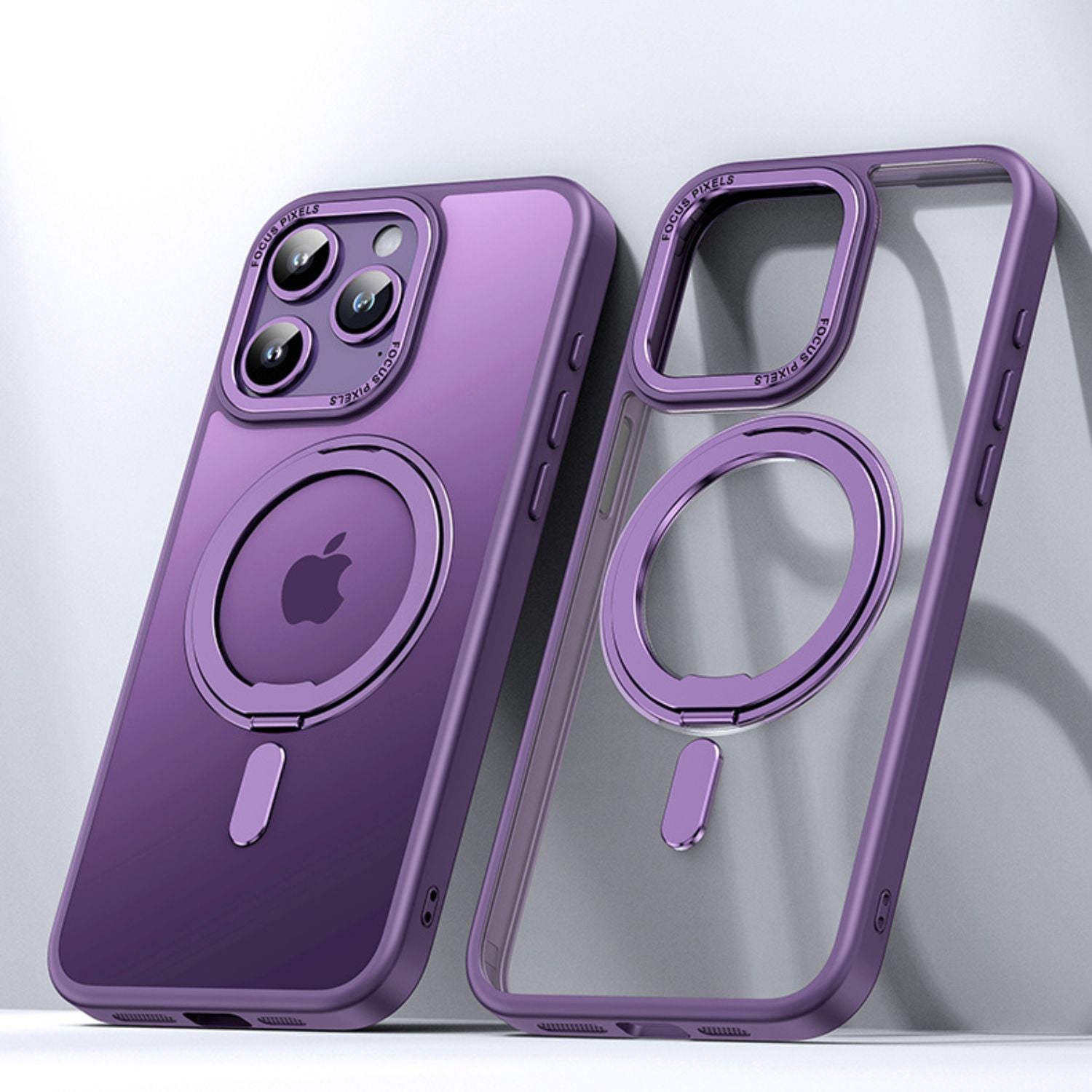 Magnetic Case with Kickstand for iPhone