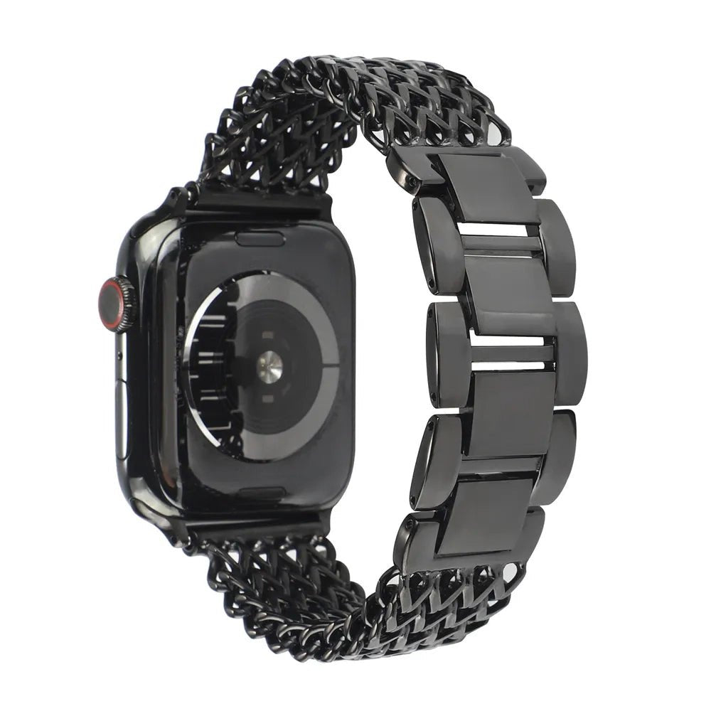 Women’s Woven Stainless Steel Bracelet Band for Apple Watch